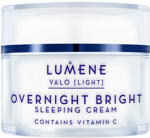 LUMENE - OVERNIGHT BRIGHT - SLEEPING CREAM - Rozświetlający krem na noc z witaminą C