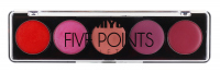 MIYO - FIVE POINTS PALETTE CONTOUR LIP PALETTE - Paleta 5 pomadek do ust