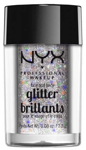 NYX Professional Makeup - Glitter Brillants - Brokat do twarzy i ciała
