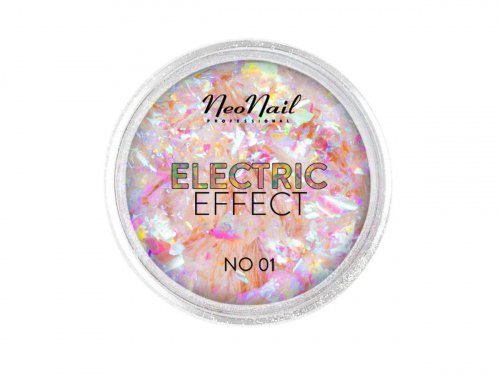NeoNail - ELECTRIC EFFECT - Metaliczny pyłek do paznokci - 01