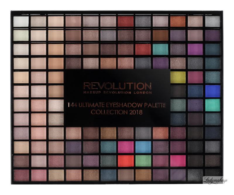 Makeup revolution 144 eyeshadow palette 2018 review