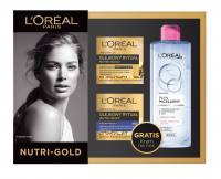 L'Oréal - 2 x NUTRI-GOLD - Olejkowy rytuał + Płyn micelarny