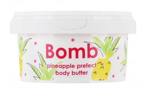 Bomb Cosmetics - Pineapple Prefect - Body Butter - Masło do ciała z 30% Shea - ANANASOWE
