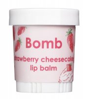 Bomb Cosmetics - Lip Balm - Strawberry Cheesecake - Balsam do ust - SERNIK TRUSKAWKOWY
