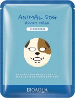 BIOAQUA - Animal Dog Addict Mask - Maska do twarzy w płacie - PIES