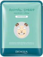BIOAQUA - Animal Sheep Nourish Mask - Maska do twarzy w płacie - OWCA
