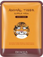 BIOAQUA - Animal Tiger Supple Mask - Maska do twarzy w płacie - TYGRYS