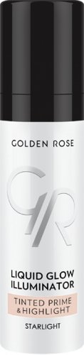 Golden Rose - Metals Liquid Glow Illuminator Tinted Prime & Highlight - Make-up base