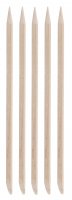 Inter-Vion - Wooden manicure sticks - Short, oval - 5 pieces