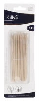 KillyS - Wooden manicure sticks - 10 pieces in a case