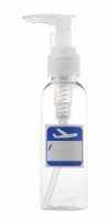 Inter-Vion - Traveling plastic bottle with a dispenser - 100 ml