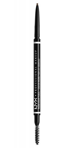 NYX Professional Makeup - MICRO BROW PENCIL - Automatyczna kredka do brwi ze szczoteczką - 06 - BRUNETTE