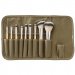 LancrOne - SUNSHADE MINERALS - Set of 9 Makeup Brushes + Case - SM91