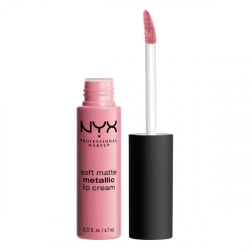 NYX Professional Makeup - SOFT MATTE METALLIC LIP CREAM - Metaliczna, matowa pomadka do ust