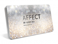 AFFECT - GLOSSY BOX - Aluminum empty magnetic palette