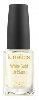 Kinetics - White Gold Hardener - Wzmacniająca odżywka do paznokci - Białe Złoto
