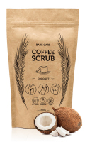BARE CARE - COFFEE SCRUB - COCONUT - Peeling kawowy do ciała o zapachu kokosu - 200g