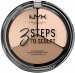 NYX Professional Makeup - 3 STEPS TO SCULPT - FACE SCULPTING PALETTE