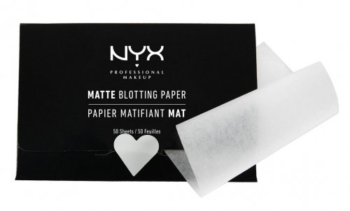 NYX Professional Makeup - Matte Blotting Paper 50 Sheets - Bibułki matujące - 50 sztuk