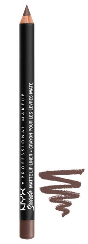 NYX Professional Makeup - SUEDE MATTE LIP LINER - Konturówka do ust - 1 g - BROOKLYN THORN