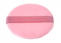 Kryolan - Różowy puszek do pudru 8 cm