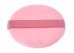Kryolan - Pink powder puff 8 cm