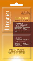 Lirene - SUN SHOT - Kompleksowy 2-etapowy zabieg samoopalający do ciała
