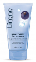 Lirene - Nawilżający żel do mycia twarzy z olejkiem z czarnej porzeczki - 150ml