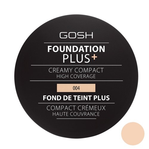 Gosh - FOUNDATION PLUS + - CREAMY COMPACT - 004 - NATURAL
