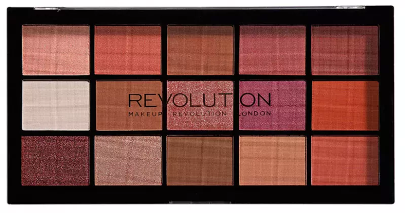 Палетка теней Makeup Revolution Reloaded Newtrals 2, 15 пигментированных оттенков