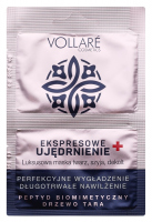 VOLLARÉ - EKSPRESOWE UJĘDRNIENIE - Luksusowa maska do twarzy, szyi i dekoltu z peptydami biomedycznymi oraz drzewem tara