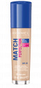 RIMMEL - MATCH PERFECTION FOUNDATION - Kryjący pokład do twarzy - 30 ml - 81 - FAIR IVORY - 81 - FAIR IVORY