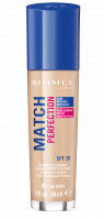 RIMMEL - MATCH PERFECTION FOUNDATION - Kryjący pokład do twarzy - 30 ml - 81 - FAIR IVORY - 81 - FAIR IVORY