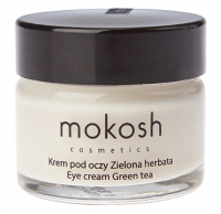 MOKOSH - EYE CREAM - GREEN TEA - Korygujący krem pod oczy - Zielona herbata - 15 ml