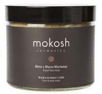 MOKOSH - DEAD SEA MUD - FACE & BODY MASK - Maska na twarz i ciało - Błoto z morza martwego - 250 ml
