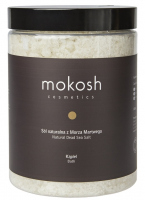 MOKOSH - NATURAL DEAD SEA SALT - BATH - Sól naturalna z Morza Martwego do kąpieli - 1000 g