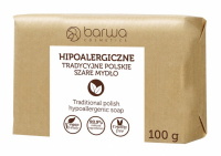 BARWA - BARWA HIPOALERGICZNA - HYPOALLERGENIC TRADITIONAL SOAP - Hipoalergiczne Szare Mydło