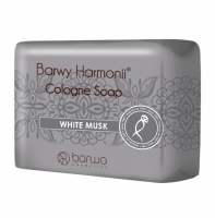 BARWA - BARWY HARMONII - Cologne Soap - WHITE MUSK - Piżmowe mydło w kostce