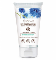 BARWA - BARWA HIPOALERGICZNA - Hipoalergiczny, normalizujący żel do mycia twarzy z ekstraktem z chabra