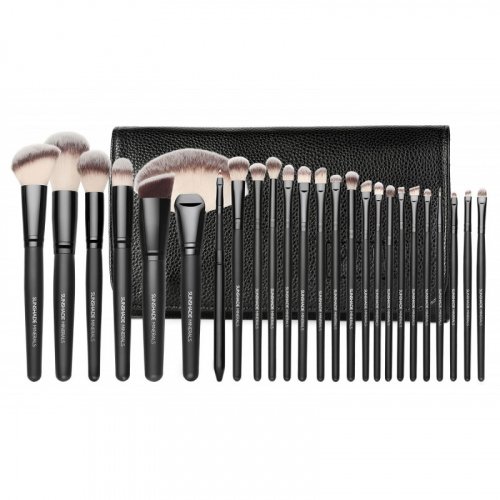LancrOne - SUNSHADE MINERALS - Zestaw 25 pędzli do makijażu - SM2516B