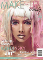 Magazyn Make-Up Trendy - IDEALNE BRWI - No3/2018 - Wersja różowa