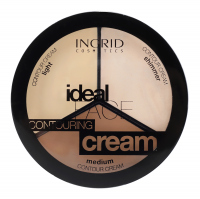 INGRID - IDEAL FACE CONTOURING CREAM - Kremowa paleta do konturowania twarzy - MEDIUM