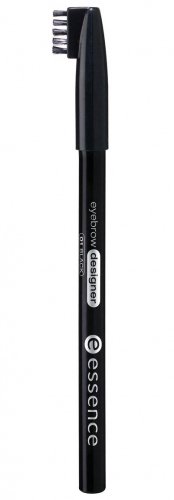 Essence - Eyebrow Designer - Eyebrow crayon with a brush - 1g  - 01 - BLACK
