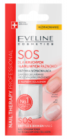 Eveline Cosmetics - NAIL THERAPY PROFFESSIONAL - SOS Brittle & Broken Nails - Wzmacniająca odżywka z wapnem dla kruchych i łamliwych paznokci
