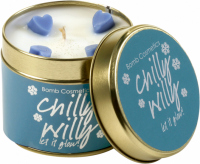 Bomb Cosmetics - Chilly Willy - Ręcznie wytwarzana świeca zapachowa z olejkami eterycznymi - BAŁWANEK