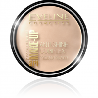 Eveline Cosmetics - Art Make-Up - Anti-Shine Complex Pressed Powder - Puder mineralny z jedwabiem - 31 TRANSPARENT - 31 TRANSPARENT