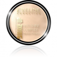 Eveline Cosmetics - Art Make-Up - Anti-Shine Complex Pressed Powder - Puder mineralny z jedwabiem - 33 GOLDEN SAND - 33 GOLDEN SAND