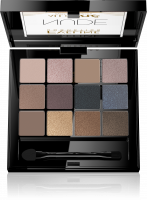 Eveline Cosmetics - All In One Eyeshadow Palette - Palette of 12 eyeshadows - 01 NUDE