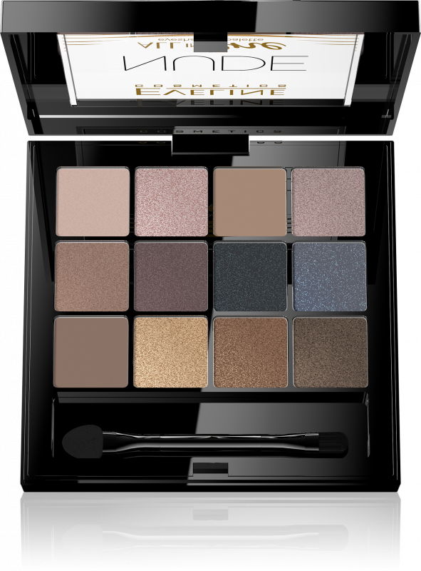 EVELINE - All In One Eyeshadow Palette - Palette of 12 ...