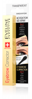 EVELINE - EYEBROW CORRECTOR 5in1 - Korektor do brwi 5w1 - TRANSPARENT